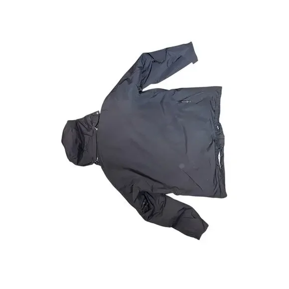 Helix Snowboarding Jacket Mens L Black White Logo